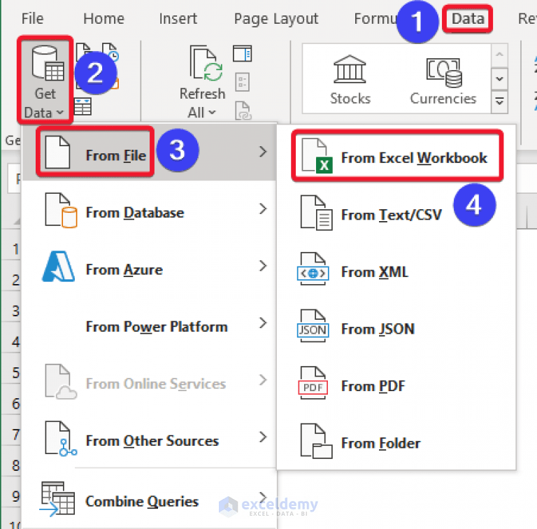 How to Merge Two Excel Sheets Based on One Column (3 Ways)
