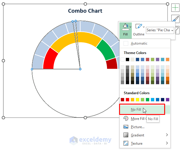 How to Create a Speedometer Chart in Excel (Easy Steps)