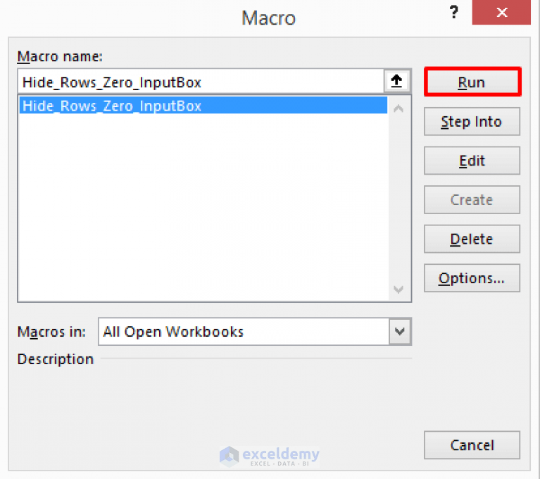 How to Automatically Hide Rows with Zero Values in Excel