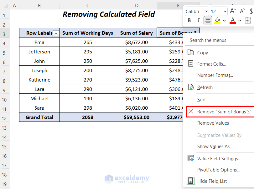 How to Create Calculated Field in Pivot Table Data Model 4 Methods