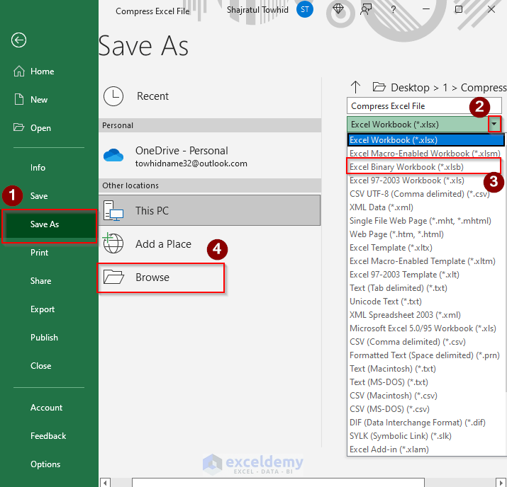 How to Compress Excel File More than 100MB (7 Useful Ways)