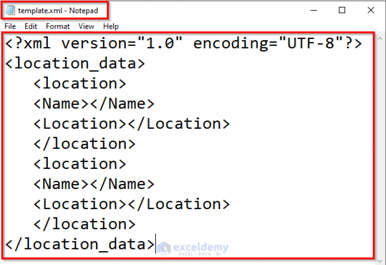 How to Convert CSV to XML in Excel (With Easy Steps)