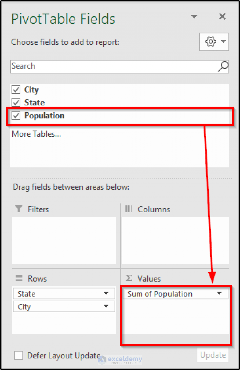 How to Create Hierarchy in Excel Pivot Table (with Easy Steps)