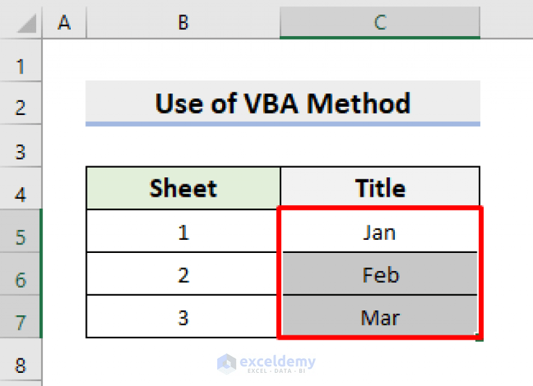 How to Create Multiple Sheets in Excel with Different Names