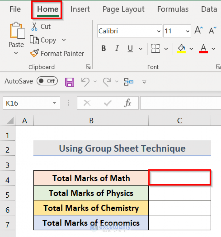 How to Create a Summary Sheet in Excel (4 Easy Ways)