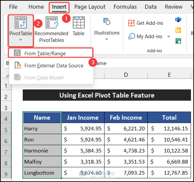 How to Create New Sheets for Each Row in Excel (4 Quick Ways)