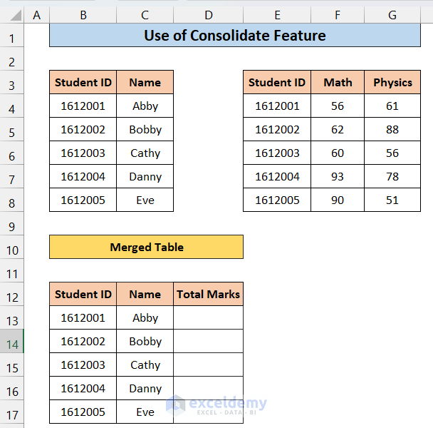 How to Merge Datasets in Excel (5 Easy Methods) ExcelDemy