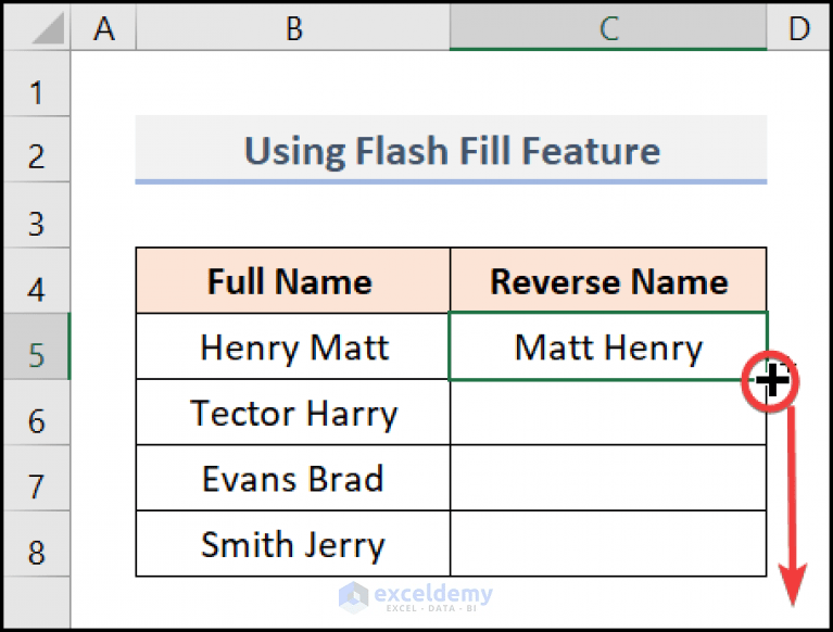 How to Reverse Names in Excel (5 Handy Methods) ExcelDemy