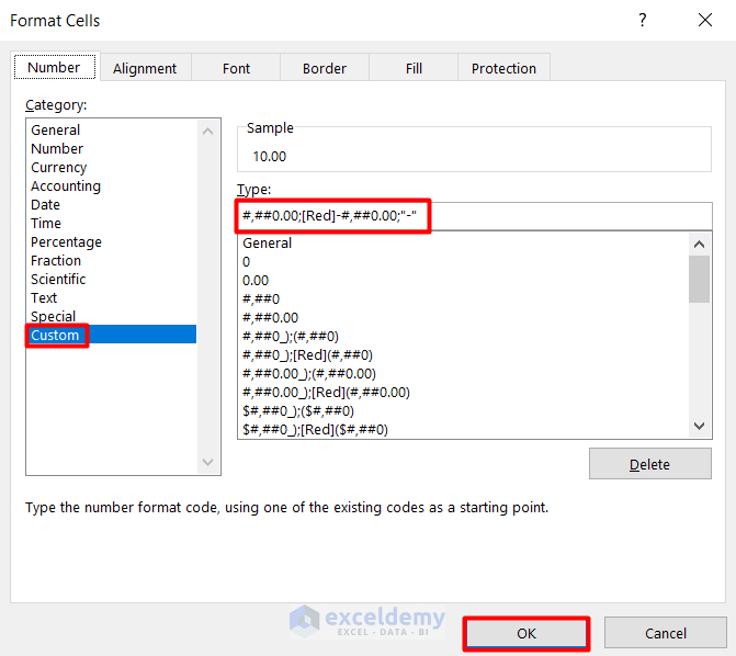 How to Show Dash Instead of Zero in Excel (4 Easy Methods)