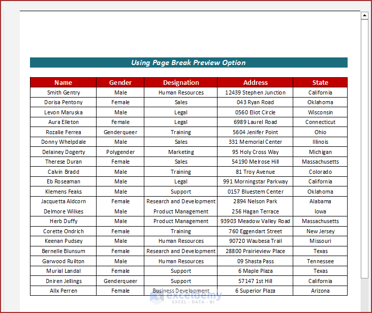 How to Make Excel Spreadsheet Bigger When Printing (7 Ways)
