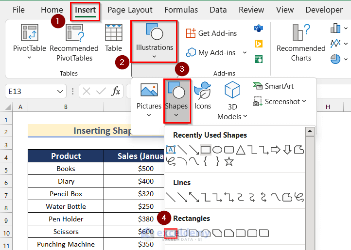 How to Create Button to Link to Another Sheet in Excel (3 Ways)