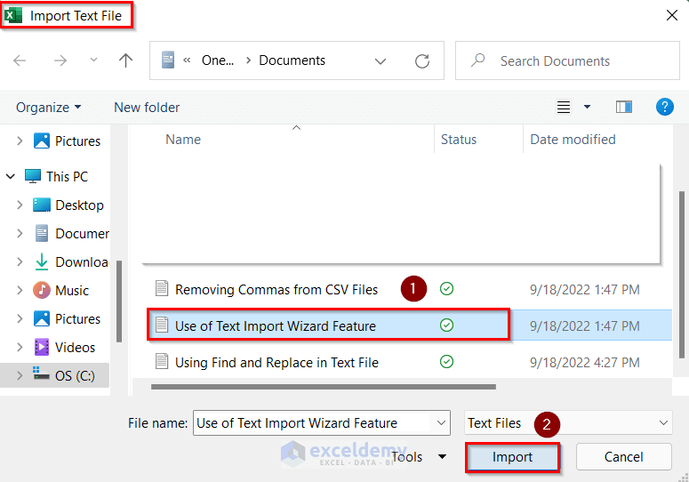 How to Remove Commas from a CSV File in Excel 4 Methods