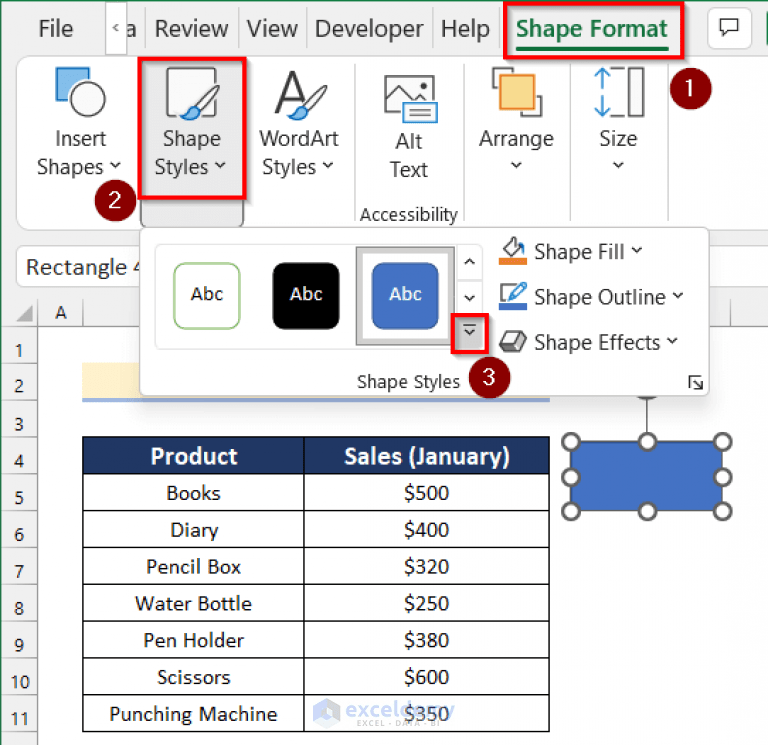 How to Create Button to Link to Another Sheet in Excel (3 Ways)