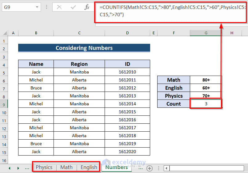 Count Frequency In Excel With Multiple Criteria Catalog Library