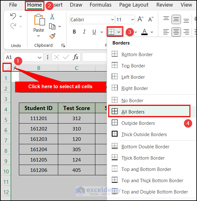 Excel Not Printing Gridlines (7 Easy Solutions) ExcelDemy