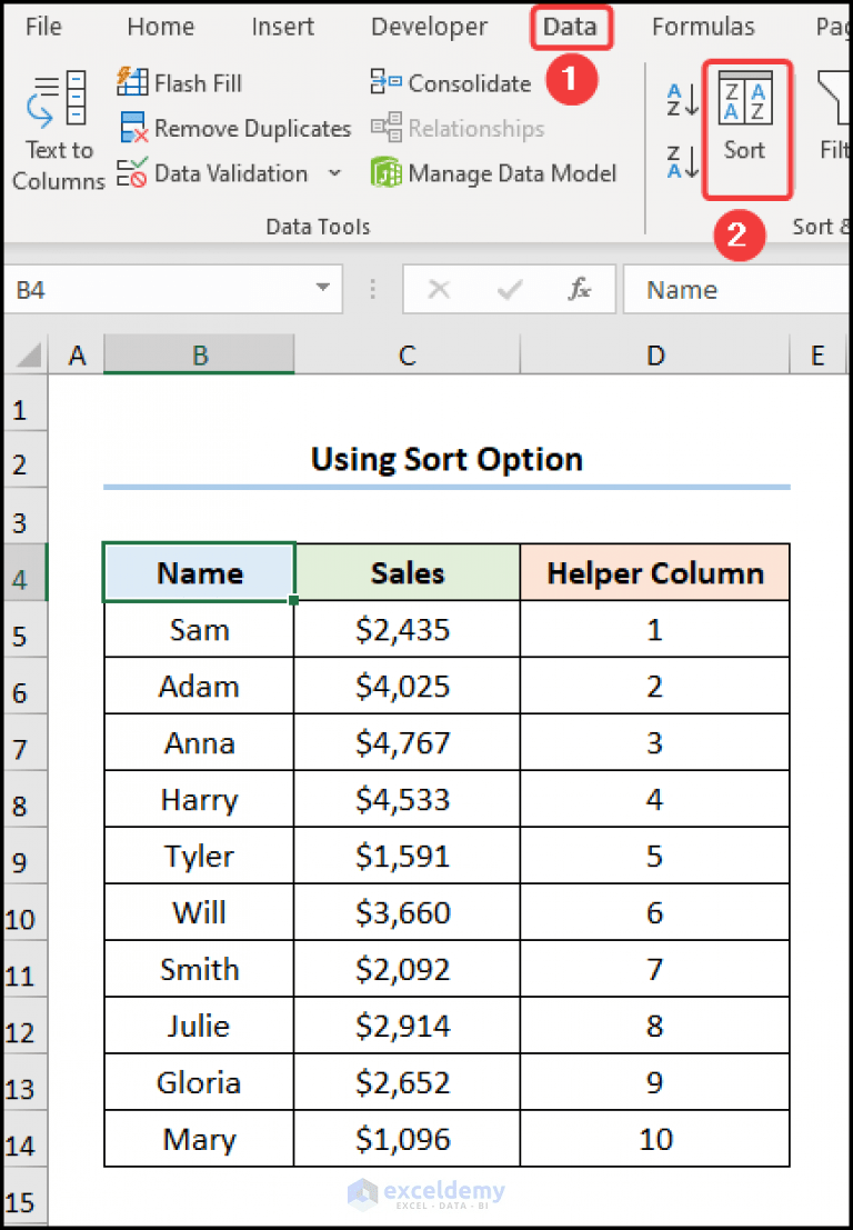 How to Flip Table in Excel (2 Quick Ways) ExcelDemy