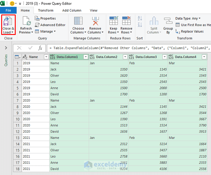 How to Merge Multiple Sheets in Excel (3 Easy Ways) ExcelDemy