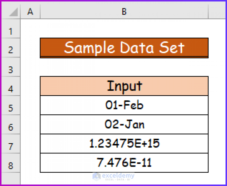 How to Stop Excel from Auto Formatting Numbers (3 Easy Ways)