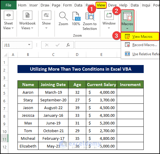 How to Use IF with AND Function in Excel (Formula + VBA)