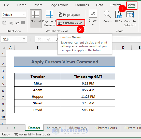 How to Unhide a Sheet Tab in Excel (7 Methods) ExcelDemy