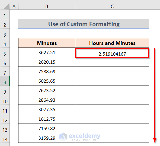 How to Convert Minutes to Hours and Minutes in Excel 5 Methods