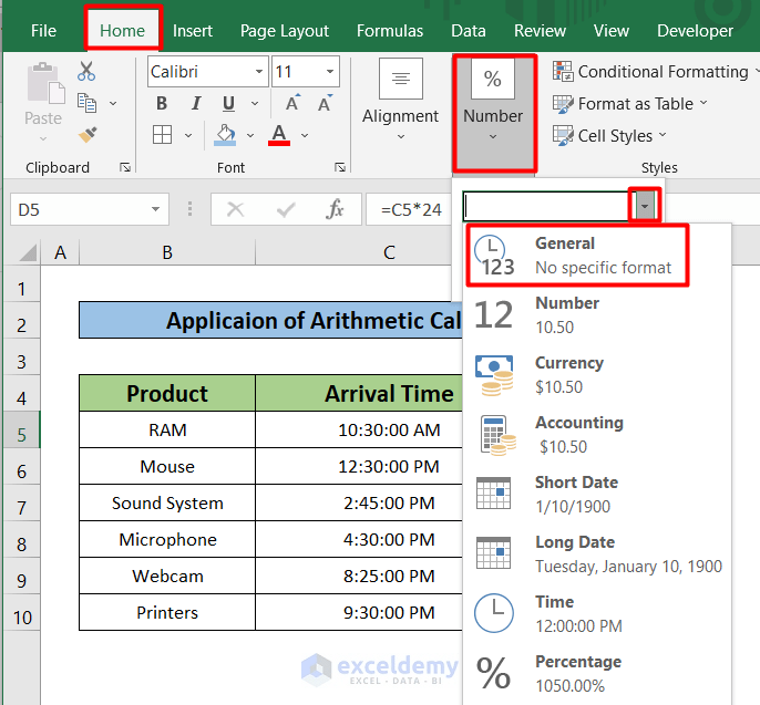 How to Convert Time to Hours in Excel (3 Easy Methods)