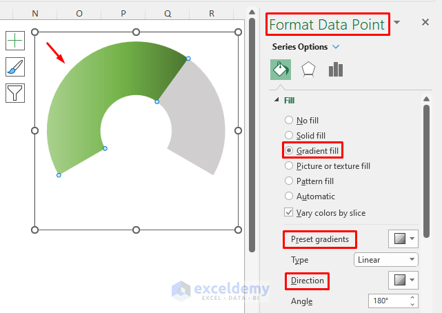 How to Create a Gauge Chart in Excel - Easy Steps