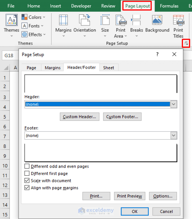 How to Maintain Excel Header Alignment (with Easy Steps)