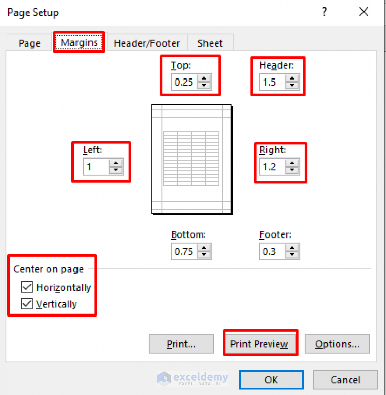 How to Maintain Excel Header Alignment (with Easy Steps)