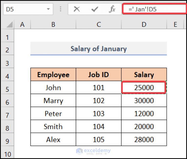 How to Apply a Formula to Multiple Sheets in Excel (3 Methods)