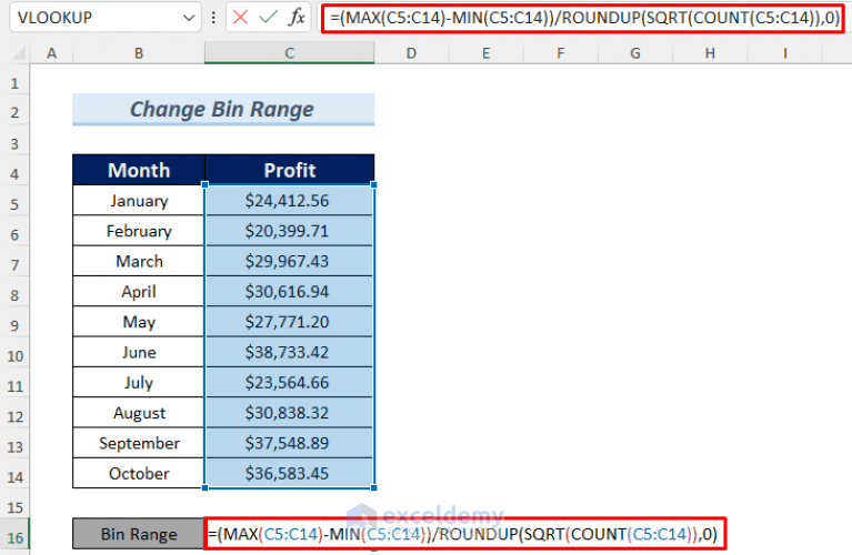 How to Change Bin Range in Excel Histogram (with Quick Steps)