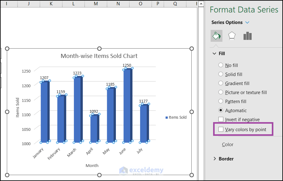 How To Change Color In Excel Chart Templates Sample Printables