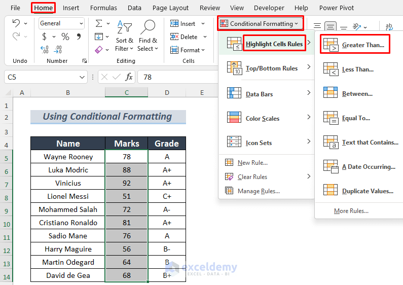 How to Color Code Cells in Excel (3 Methods) ExcelDemy