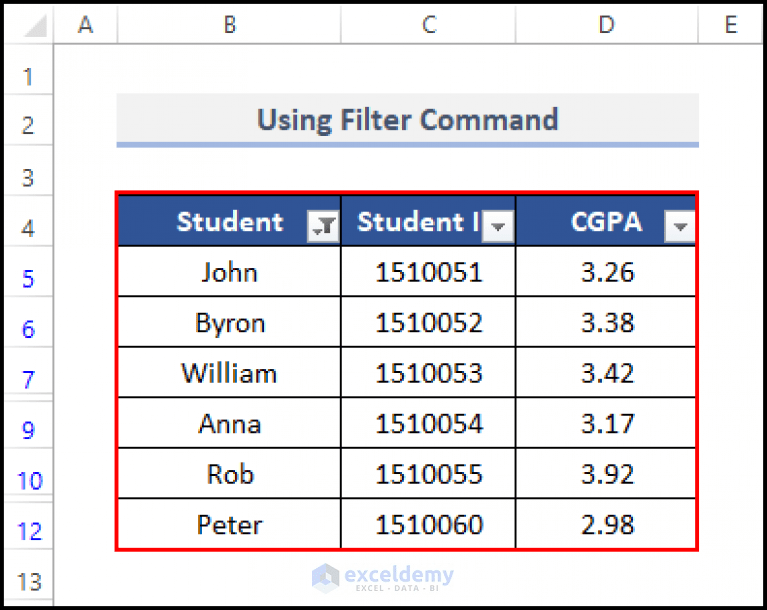 How to Remove Missing Values in Excel (7 Easy Methods)