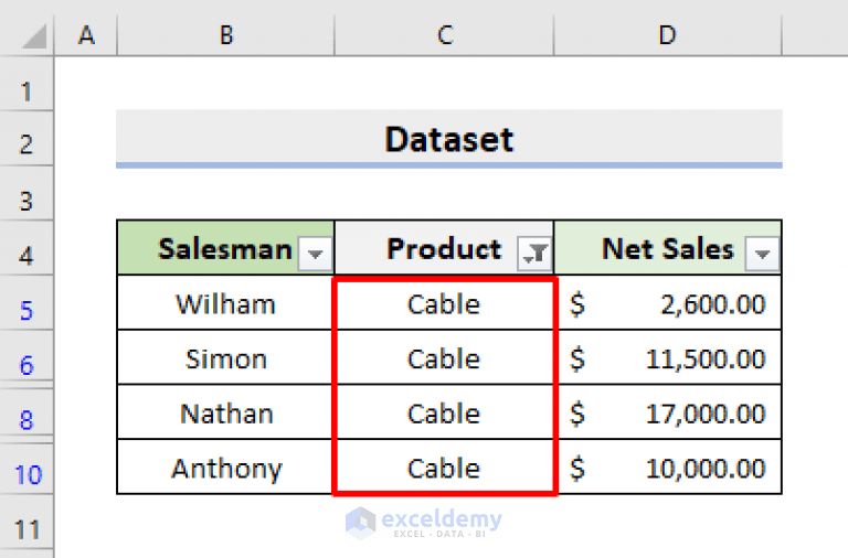 How to Paste into Visible Cells Only in Excel (5 Easy Methods)