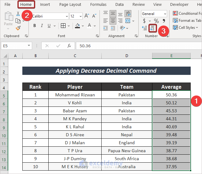 How to Convert a Decimal to a Whole Number in Excel (10 Methods)