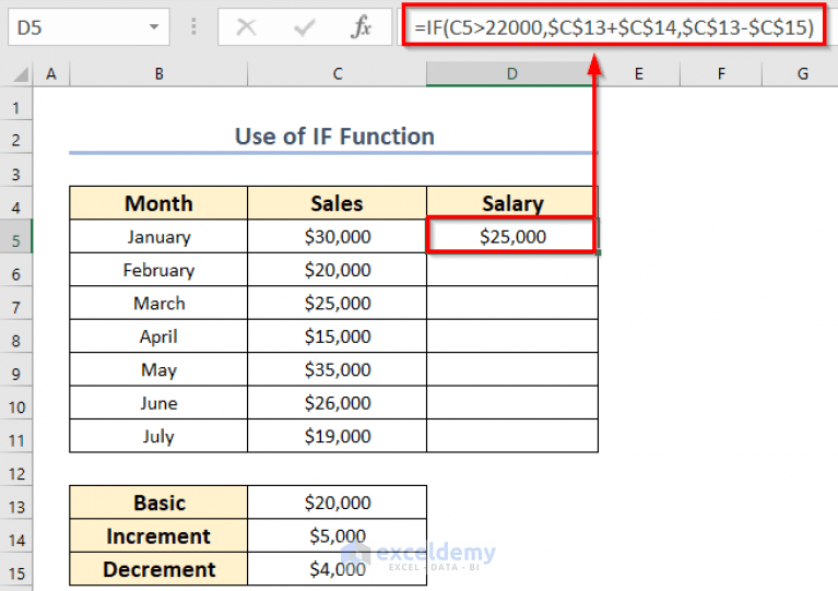 How to Add or Subtract Based on Cell Value in Excel (3 Ways)