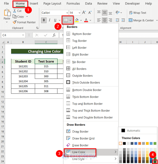 Border Not Showing in Excel 6 Solutions ExcelDemy