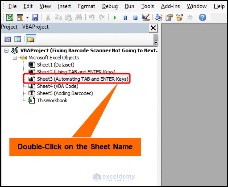 [Solved] Barcode Scanner Not Going to Next Line in Excel