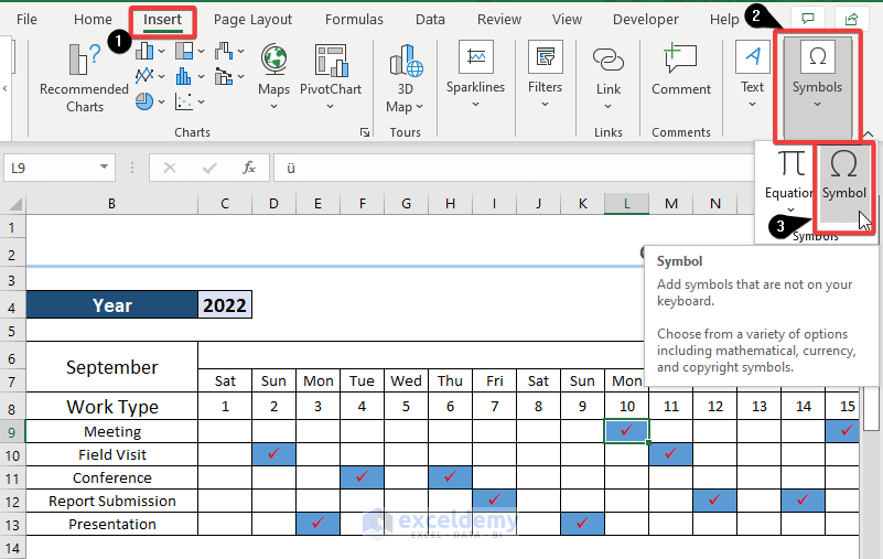 How to Make a Work Schedule in Excel (3 Handy Examples)