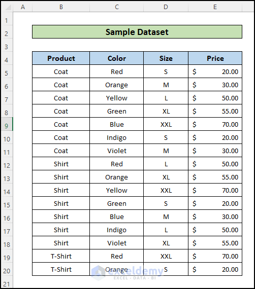 How to Match Multiple Criteria from Different Arrays in Excel (6 Methods)