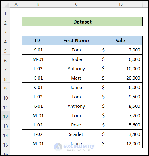 How to Match Multiple Criteria from Different Arrays in Excel (6 Methods)