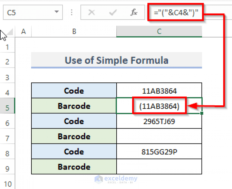 How to Move Barcode Scanner to Next Row in Excel (2 Ways)