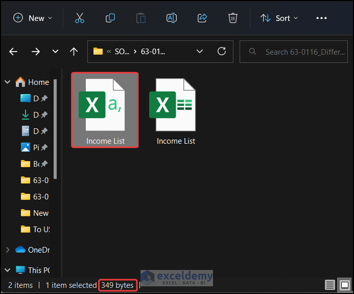 Difference Between CSV and Excel Files (11 Suitable Examples)