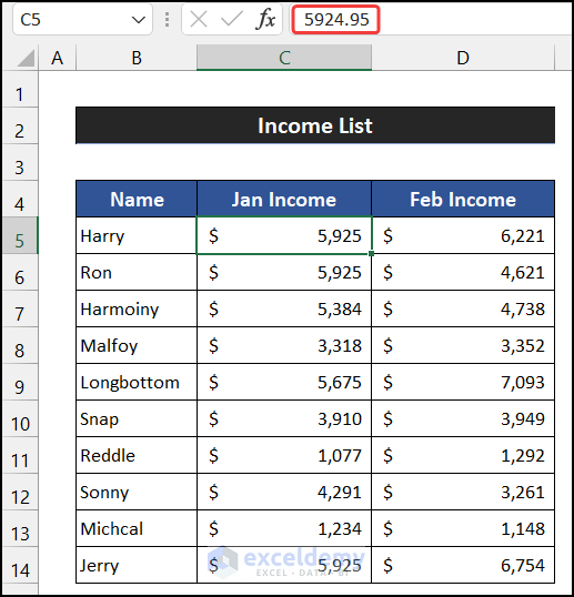 Difference Between CSV and Excel Files (11 Suitable Examples)