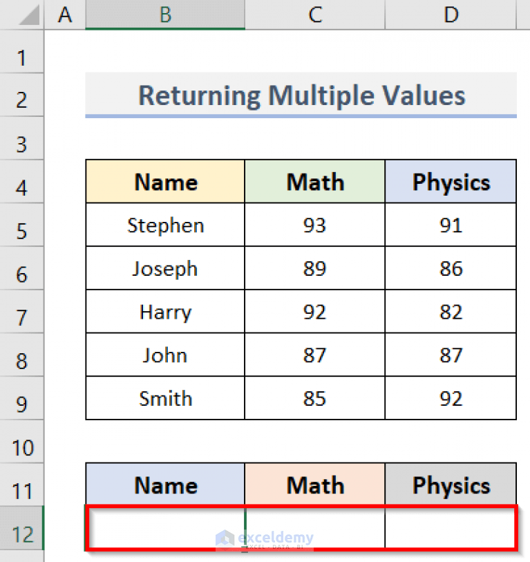 How to Use CHOOSE Function with Array in Excel ExcelDemy