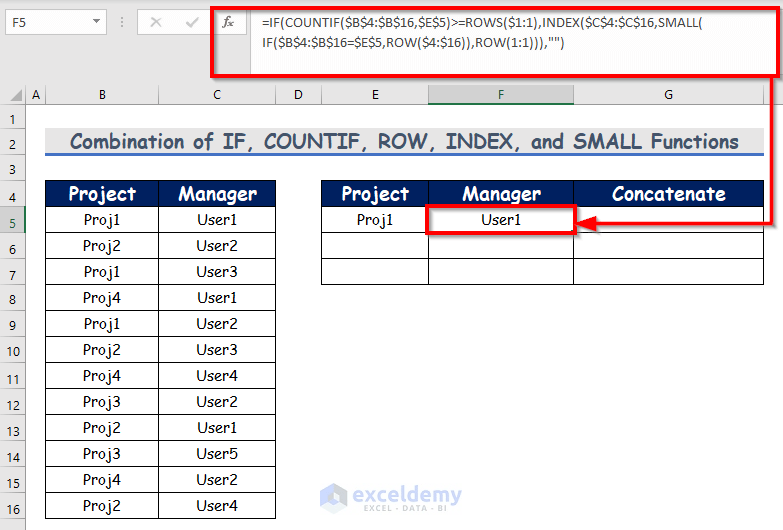 How to Use COUNTIF with Multiple Criteria in the Same Column in Excel