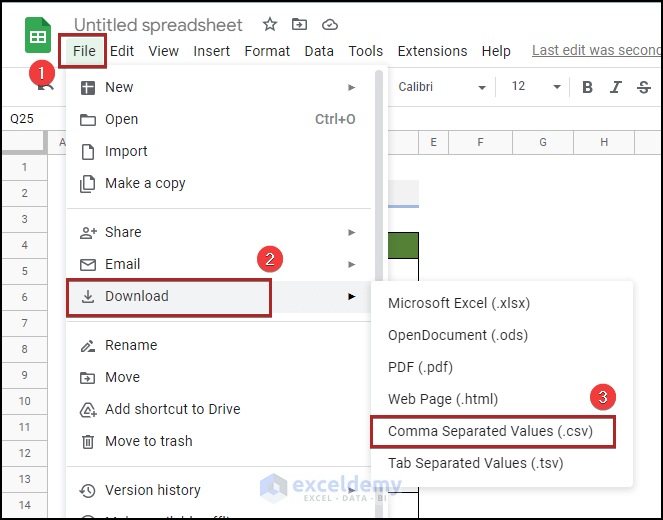 How to Create CSV File from Excel (6 Easy Ways) ExcelDemy