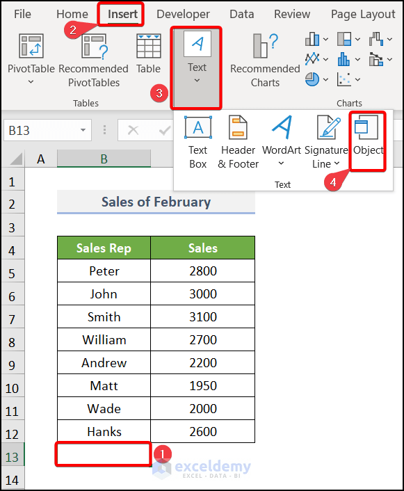 How to Insert an Excel File into Another Excel File ExcelDemy