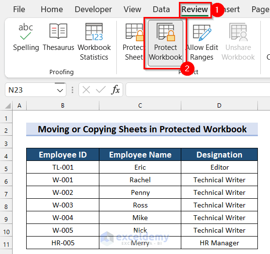 How to Move or Copy a Sheet Not Working in Excel ExcelDemy